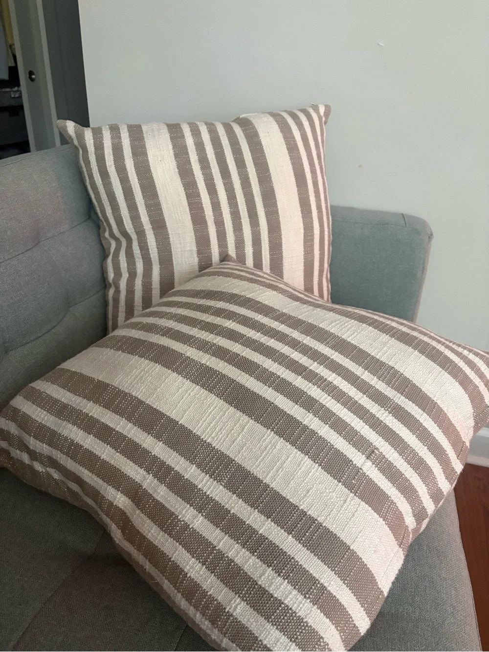 Crate and Barrel cushion covers
